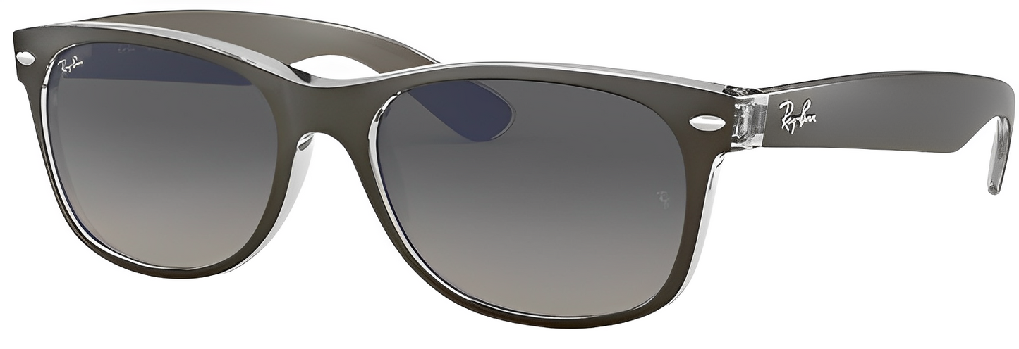 Ray Ban New Wayfarer RB2132 Gris-Transparente