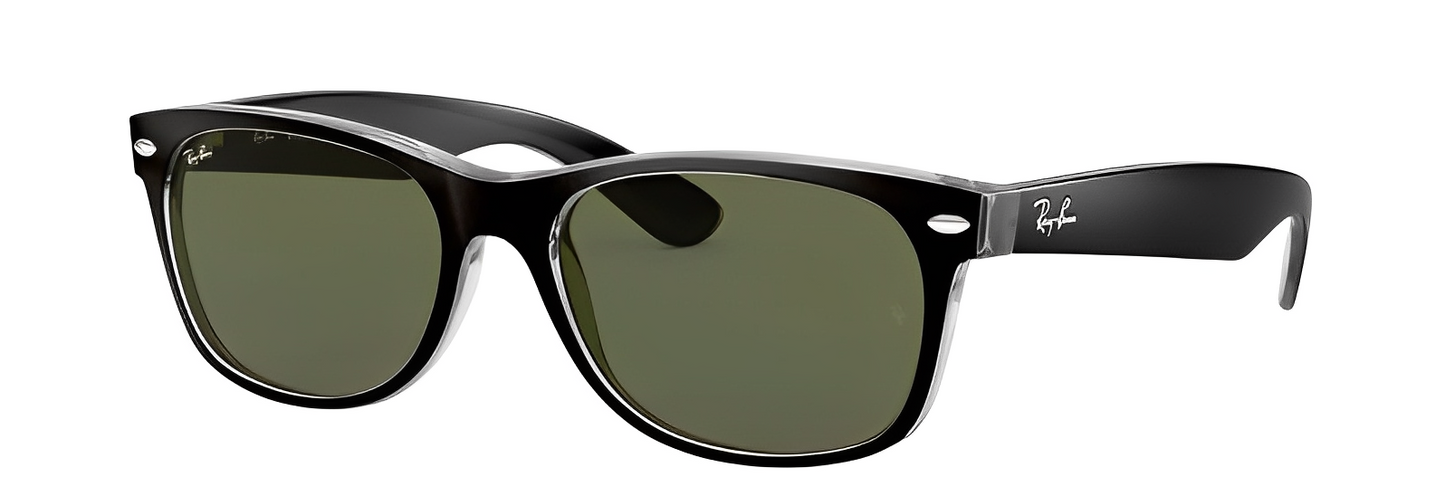 Ray Ban New Wayfarer RB2132 Negra-Transparente