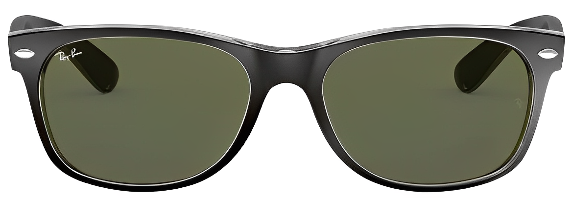 Ray Ban New Wayfarer RB2132 Negra-Transparente