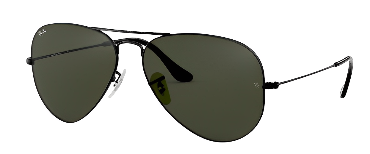 Ray Ban Large Metal RB3025 Negra-Verde