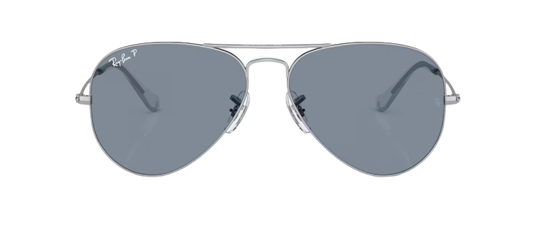 Ray Ban Large Metal RB3025 Plata-Azul