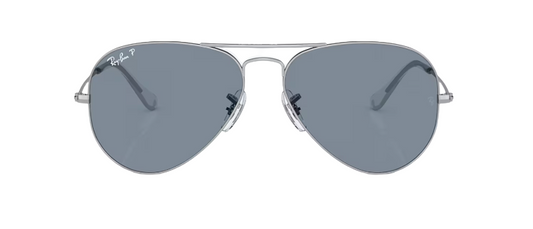 Ray Ban Large Metal RB3025 Plata-Azul